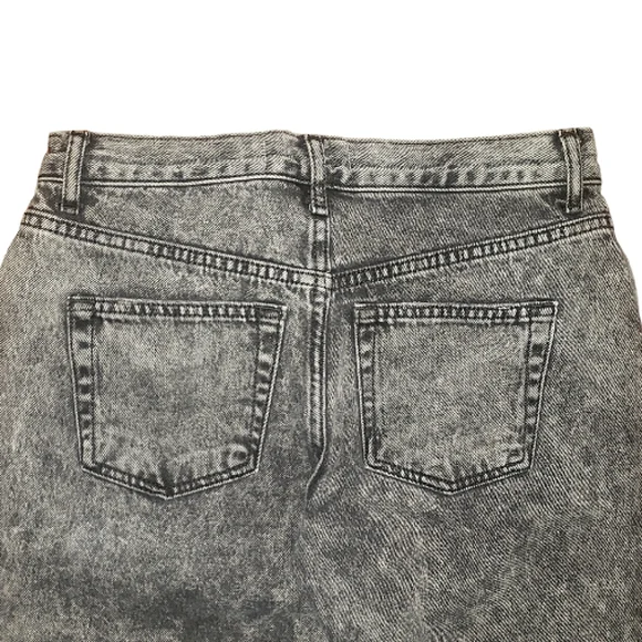 Free People We The Free Maggie Distressed Raw Hem Bottlerocket Mid-Rise Jeans 26 - Picture 10 of 16